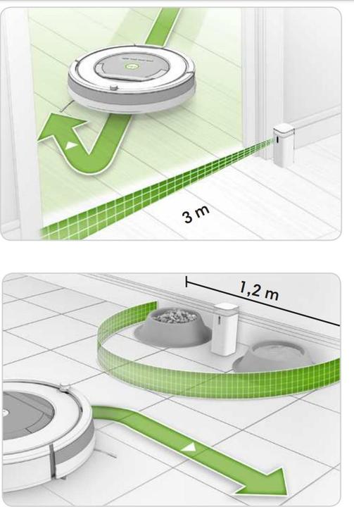 Immagine prodotto Novidarte Parete virtuale a doppia modalità per iRobot Roomba confezione da 2 pezzi