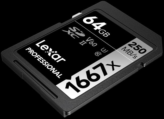 Immagine prodotto Lexar Professionale 1667x (64 GB, SDXC, U3, UHS-II)
