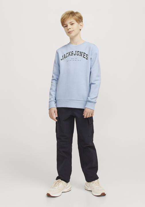 Actual product image Jack & Jones Jjecaleb Varsity Sweat Crew Neck Sn Jnr (164)