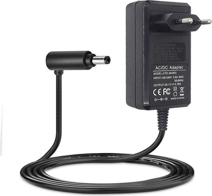 Actual product image Hermex AC adapter power supply for Dyson V6 V7 V8 series, SV03 SV04 SV05 SV07 SV09 SV10 ERP