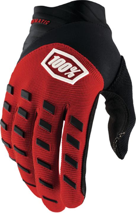Actual product image 100% Gants Airmatic Youth rouge-noir KS (S)