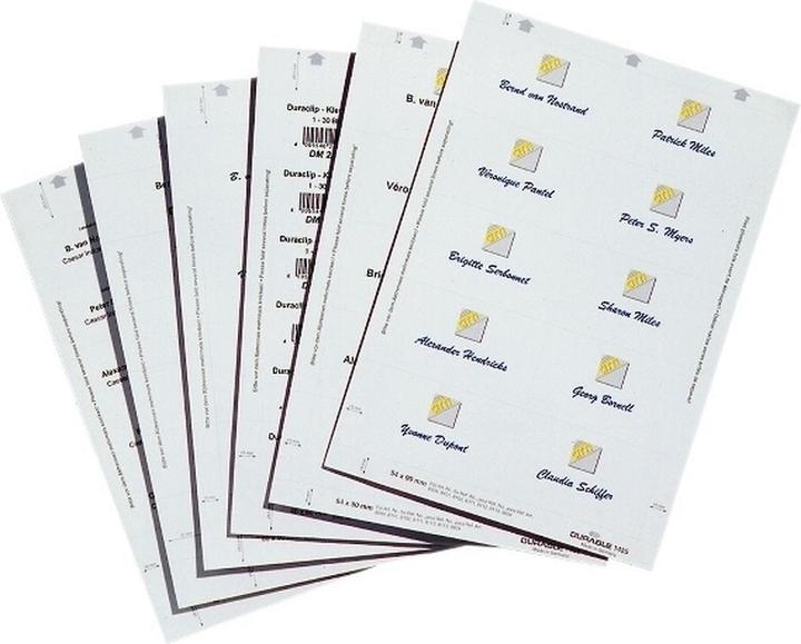 Produktbild Durable Einstecketiketten Badgemaker für Namensschilder