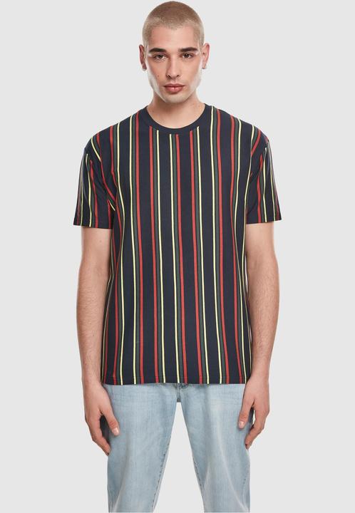 Immagine prodotto Urban Classics Maglietta stampata a righe retrò sovradimensionata (XL)