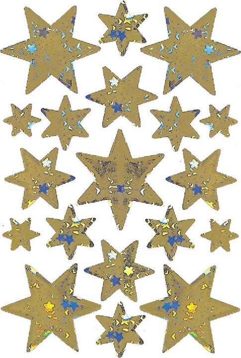 Actual product image HERMA Sticker stars