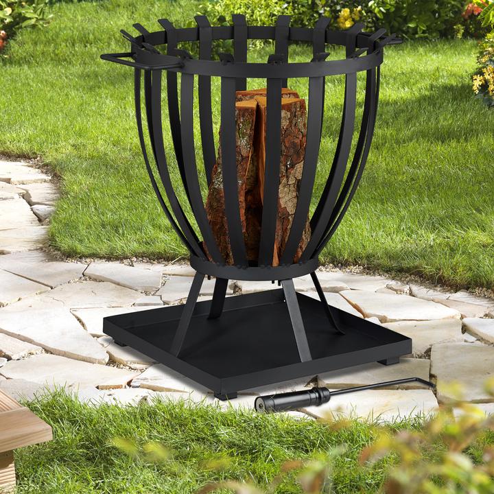 Produktbild Relaxdays Feuerkorb (56 cm)