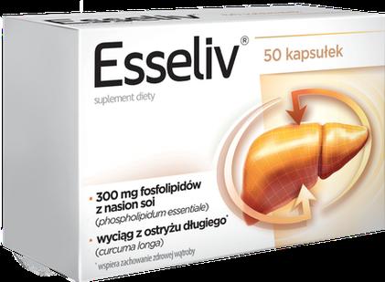 Image du produit Konjac Sponge Supplément diététique Esseliv Soutien du foie 50 capsules (50 ml)