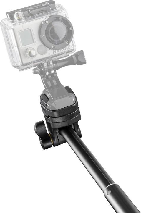 Actual product image mantona Handheld tripod Selfy black for GoPro (Hero 6, Hero 7, hero 5, Hero 3)
