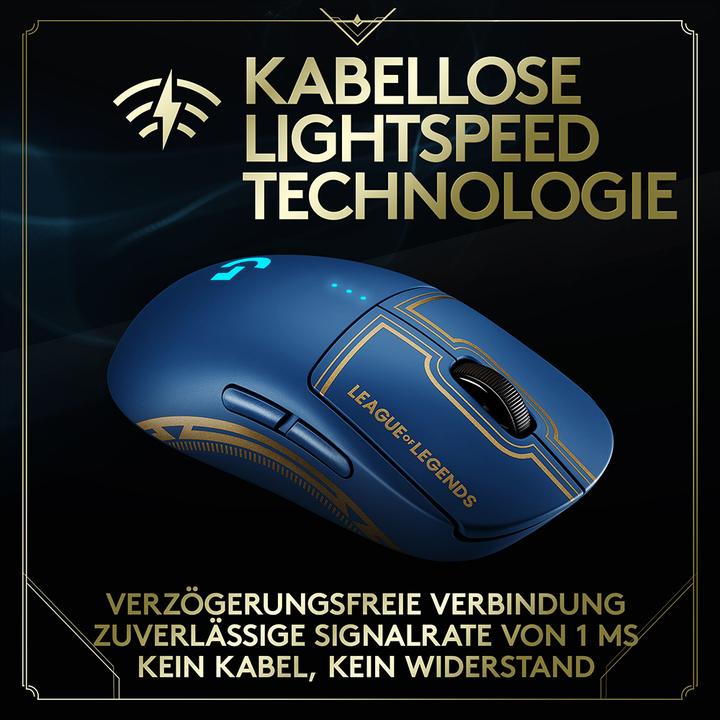 Actual product image Logitech G Pro League of Legends Edition (Wireless, Cable)