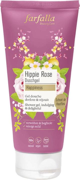 Farfalla Duschgel Hippie rose Happiness Gel (200 ml)