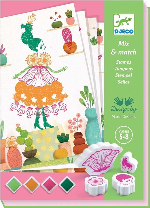 Djeco Stempel Blumenmädchen