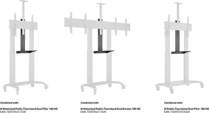 Produktbild Multibrackets AV Konsole zu Dual Pillar Modelle