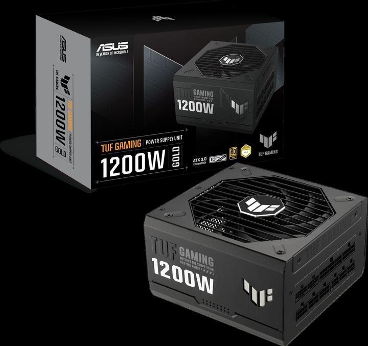 Actual product image ASUS TUF Gaming 1200W Gold Power Supply (1200 W)