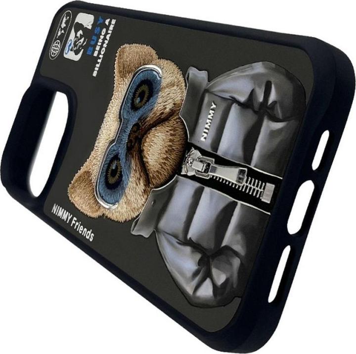Produktbild Audi Nimmy case iPhone 15 Pro Max 6.7" black Cool&Cute 2.0 Dog (Apple iPhone 15 Pro Max)