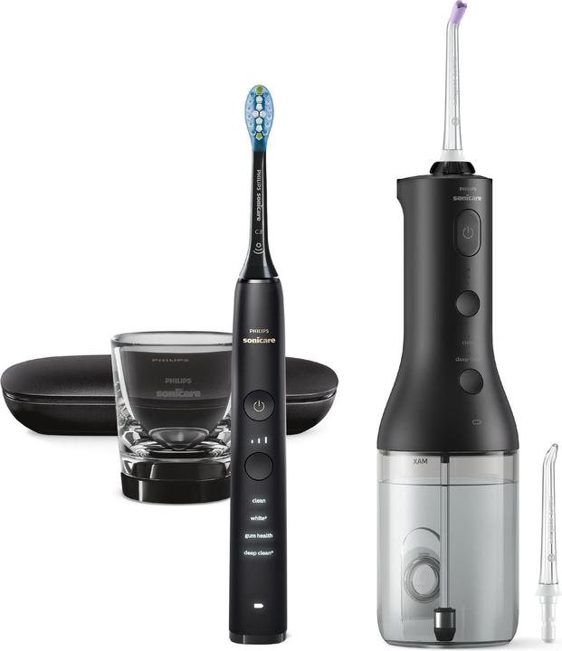 Actual product image Philips Sonicare Diamond Clean 9000 & Cordless Power Flosser 3000 (Sonic toothbrush)