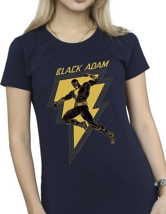 Produktbild Black Adam Golden Bolt Chest TShirt (M)