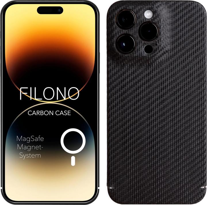 Filono Couvercle arrière en carbone (Apple iPhone 14)