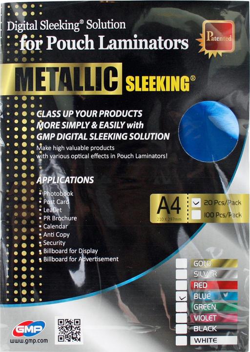 Immagine prodotto GOP Azzurro metallico (A4, 20 Pezzo/i, 36 µm)
