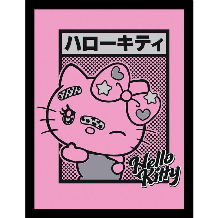 Image du produit Hello Kitty - Poster encadré MANGA (40 x 30 cm)