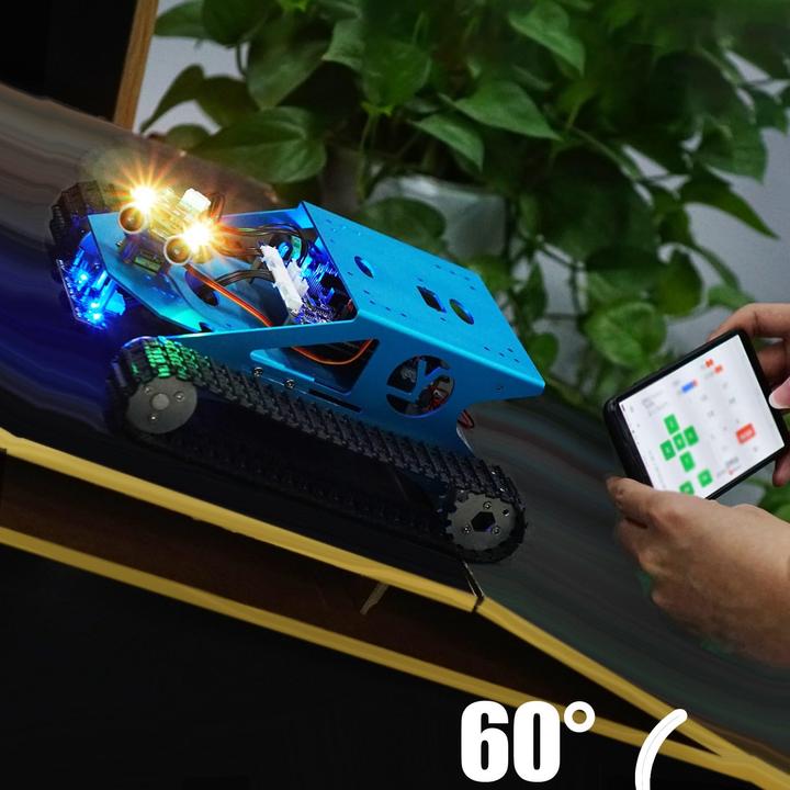 Actual product image micro:bit Raspberry Pi KI-Panzerroboter-Kit mit Kamera