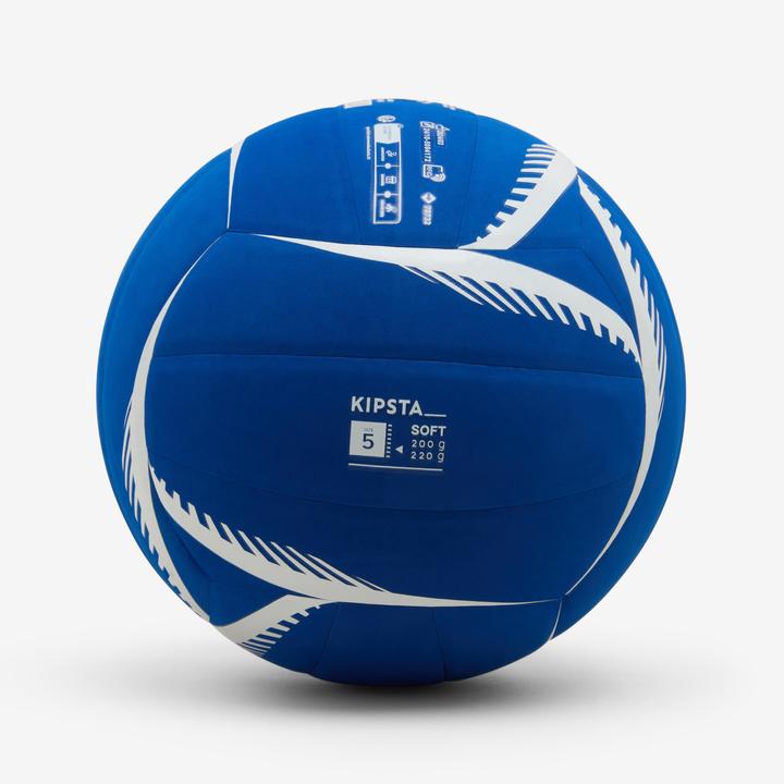 Produktbild Kipsta Volleyball 200 / 220 g Ball VB500 Soft - Blue/White (5)