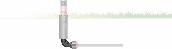 Actual product image Gardena L-piece 25mm 3/4" (Sprinkler system)