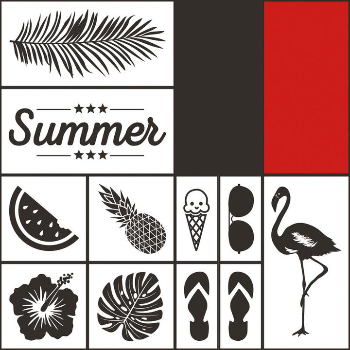Produktbild Folia Stempelset Summer