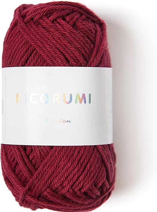 Rico Design Wool Creative Ricorumi DK 25 g, Bordeaux (57.50 m)