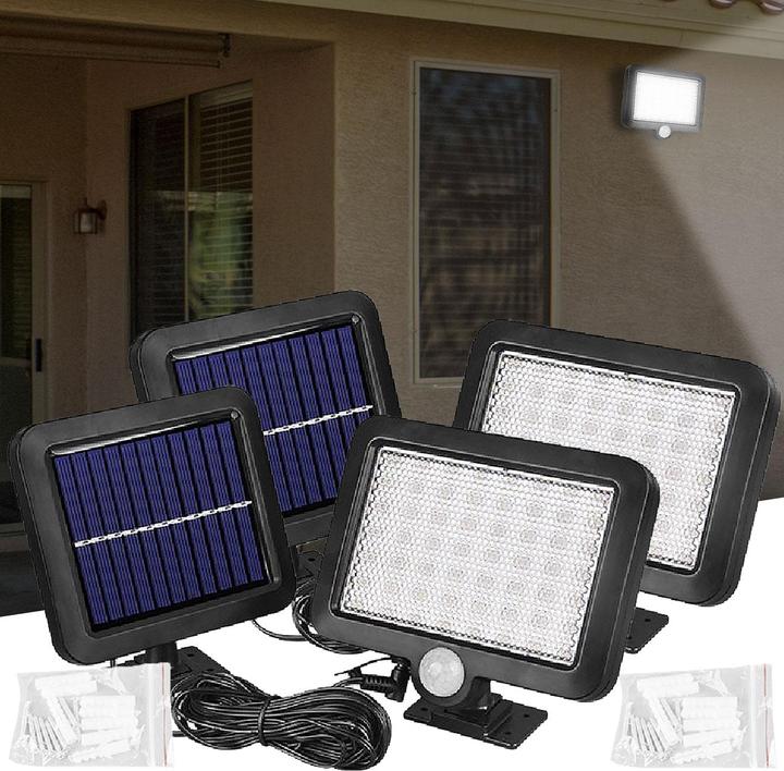 Produktbild Wattstunde LED-Flutlicht Solar, Bewegungssensor, IP44, 2er Set (IP44)