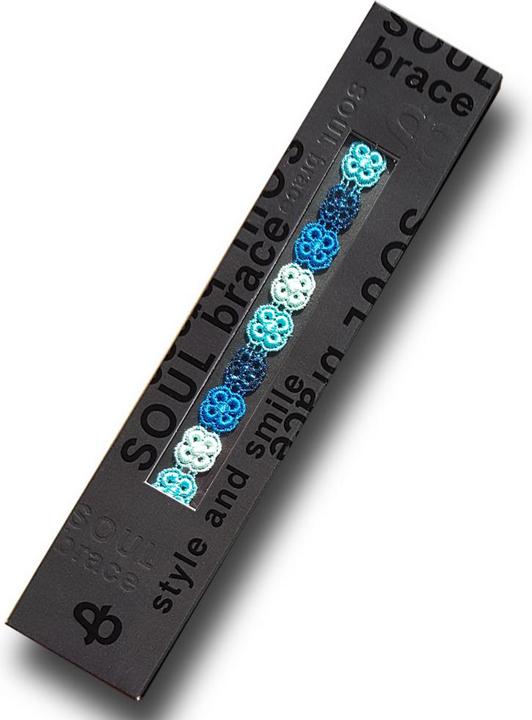 Immagine prodotto Soulbrace braccialetto Flower Power (26 cm, Ricamo tessile)
