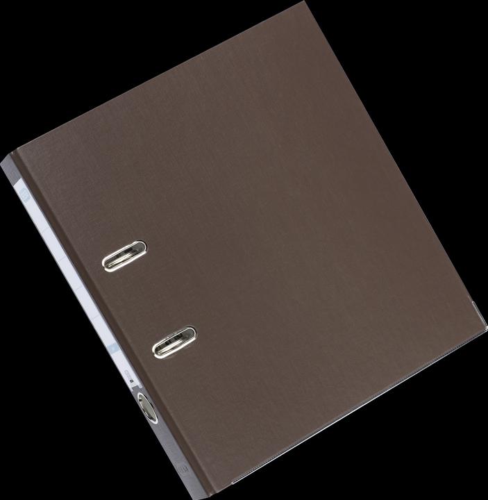 Actual product image Elba Folder smart PP paper, spine width: 50 mm, brown DIN A4, cover outside PP (A4, 50 mm, 1 Piece)