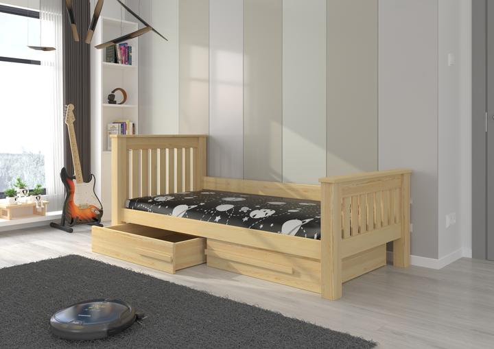 Actual product image ADRK Furniture Bed with mattress CARMEL 180x80 (180 x 80 cm)
