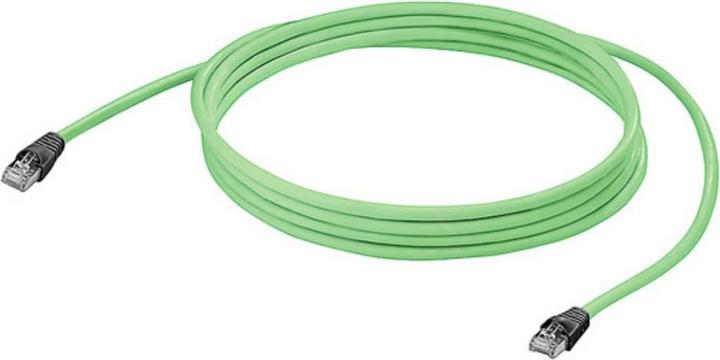 Produktbild Weidmüller WEIDMUELLER 8909650005 Sensor-/Aktor-Datensteckverbinder Stecker, gerade 0.50 m Polzahl: (S/FTP, CAT6a, 0.50 m)
