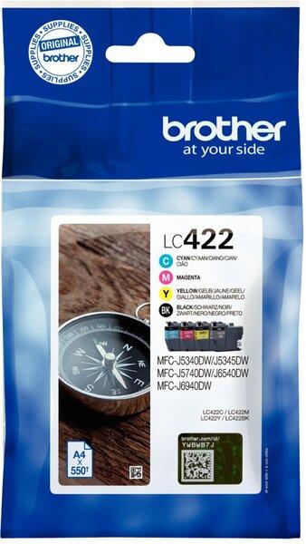 Image du produit Brother et cartouches d'encre Multipack Chaque cartouche imprime jusqu'à (CF)