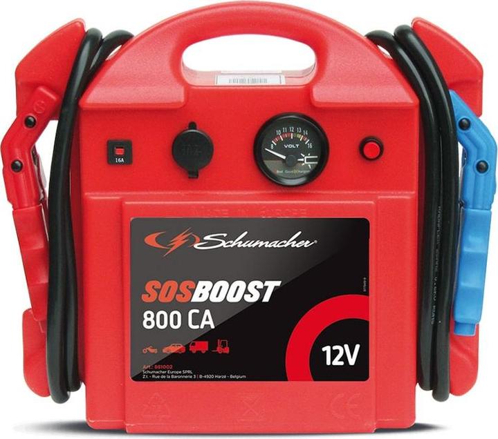 Image du produit Schumacher Booster de démarrage Micro 12V 800CA (2370 A)