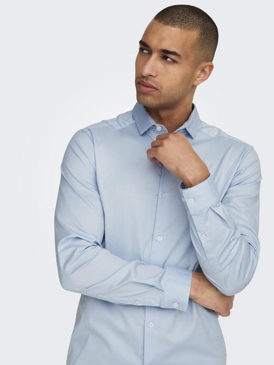 Produktbild Only & Sons Onsjordan Life Slim Twill Ls Shirt Noos (L)