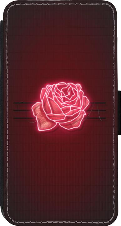 Produktbild PhoneLook Hülle Wallet schwarz Spring 23 neon rose (Apple iPhone 14 Pro)