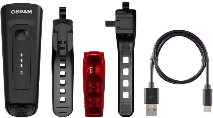 Actual product image Osram Bike lighting set RACE 50 SET LED battery-powered black (100 lm, 100 lm)