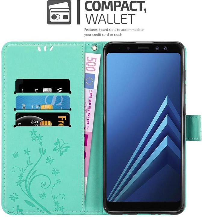 Immagine prodotto Cadorabo Copertina del libro di fiori (Samsung Galaxy A8 (2018))
