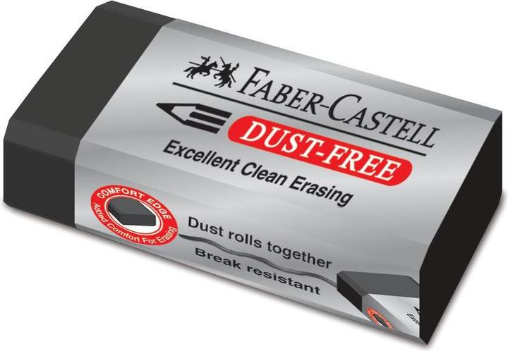 Produktbild Faber-Castell schwarzer staubfreier Radiergummi