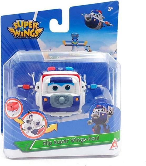 Produktbild Super Wings Roboter Transform Paul Flugzeug 13Cm