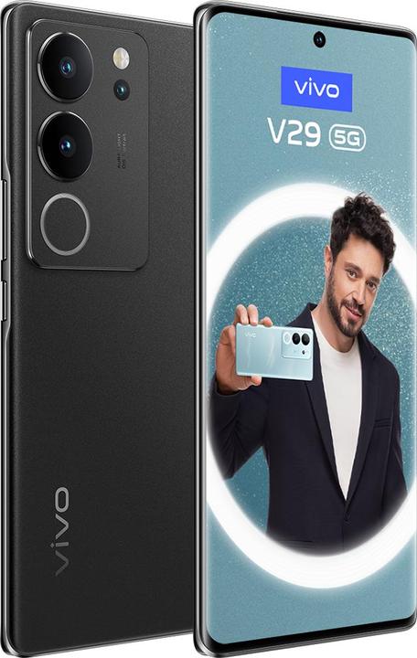 Produktbild Vivo V29 (256 GB, Noble Black, 6.78", Dual SIM, 50 Mpx, 5G)