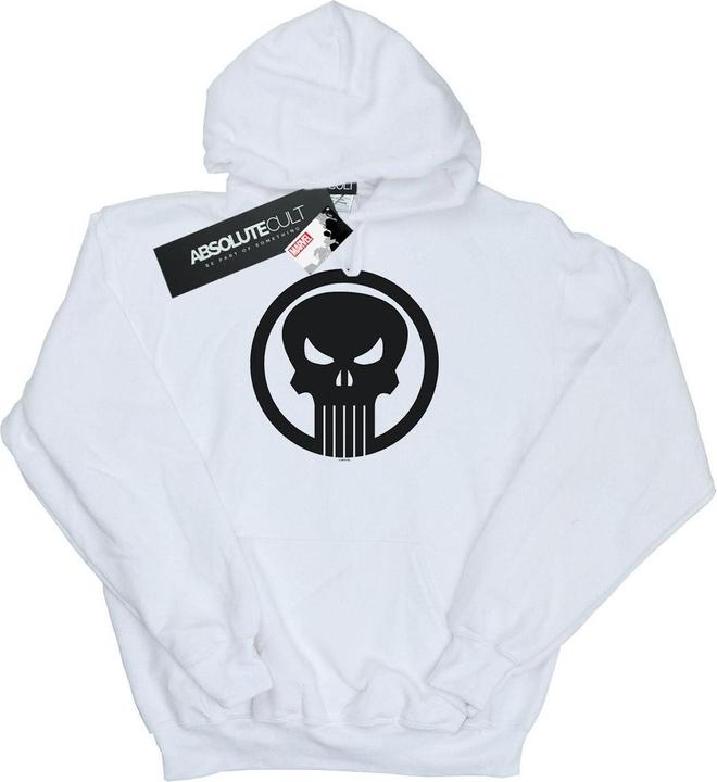 Produktbild The Punisher Skull Circle Kapuzenpullover Mädchen (140, 146)