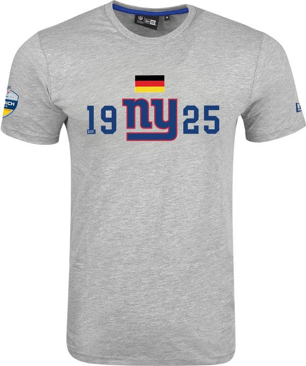 New Era Shirt - NFL MUNICH New York Giants grau - L (L)