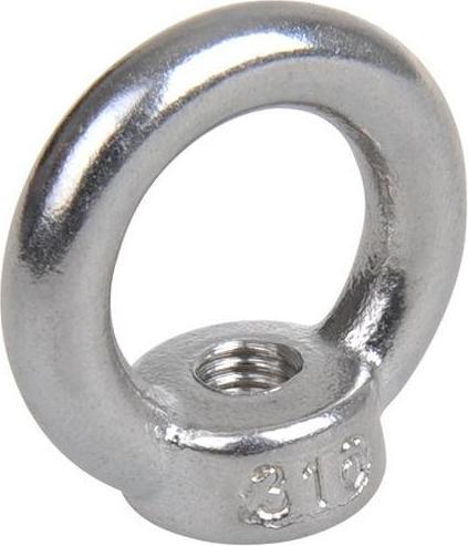 ProPlus Ringmutter M8, A4 RVS AISI 316 (M8)