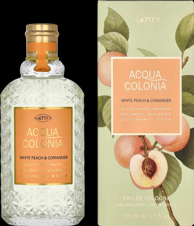 Actual product image Acqua Colonia 4711 White Peach & Coriander (Eau de cologne, 170 ml)