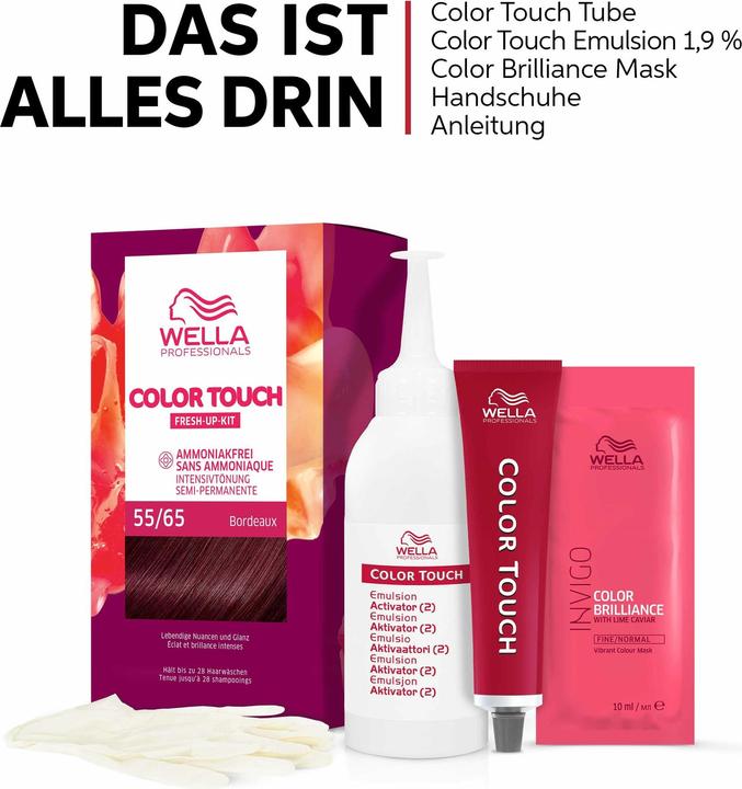 Produktbild Wella Fresh-Up-Kit (4/0 mittelbraun)