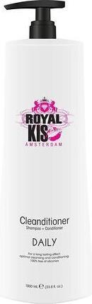 Image du produit KIS Royal Daily Cleanditioner 2 in 1 Shampooing & Conditioner 1000ml Usage quotidien Tous types de (1000 ml, Shampoing liquide)