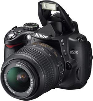 Produktbild Nikon D5000, 12.3 Mpixel, HD-Movies, 18-55mm VR Kit (12.30 Mpx)