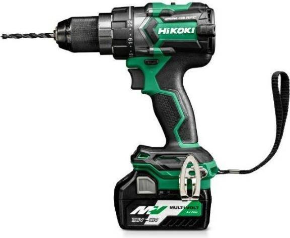 Hitachi HIKOKI WIERTARKO-WKRĘTARKA 18V DS18DBSLWFZ 140Nm 2xBSL36A18 (1x2,5Ah 1x5,0Ah) (Akkubetrieb)