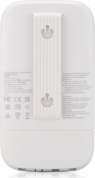 Image du produit Zyxel Extender PoE+ 1G Ethernet extérieur IP55 rated (802,3at (PoE+), 45 W)
